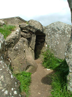 Entrance to the West Kennet Long Barrow